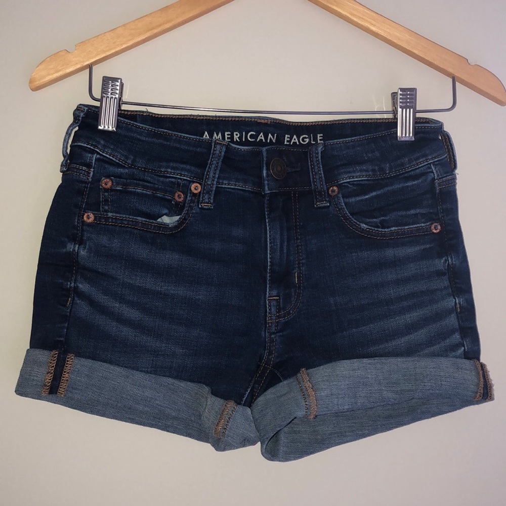 American eagle denim shorts
